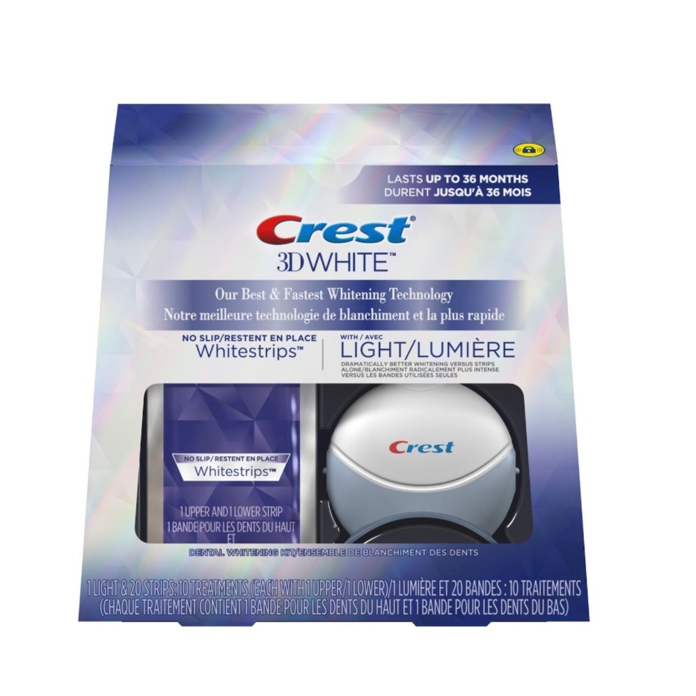 Crest 3D White Whitening Kit with Light